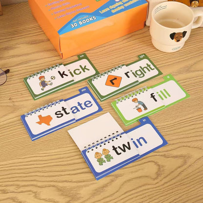 Little Learner Phonics Flipbook Library